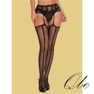 Qbe Hollow Out Mesh Tight